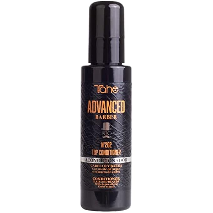 Tahe ADVANCED BARBER MOISTURISING CONDITIONER NO.202 TOP CONDITIONER FOR HAIR AND BEARD 100ML - Image 1